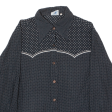 BARBADOS SHIRTS Womens Shirt Black Polka Dot Long Sleeve L Online