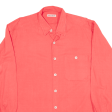 SOUTHERN Plain Shirt Pink Long Sleeve Mens M Online