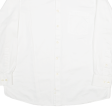 MICHAEL KORS Plain Shirt White Long Sleeve Mens L Discount