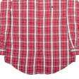 CHAPS RALPH LAUREN Flannel Shirt Red Check Long Sleeve Mens L Supply