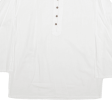 JAMINS Plain Shirt White Long Sleeve Mens M Online now