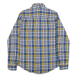 TOMMY HILFIGER Shirt Blue Check Long Sleeve Mens XS Online now