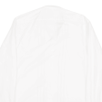 SACHS Plain Shirt White Long Sleeve Mens L Hot on Sale