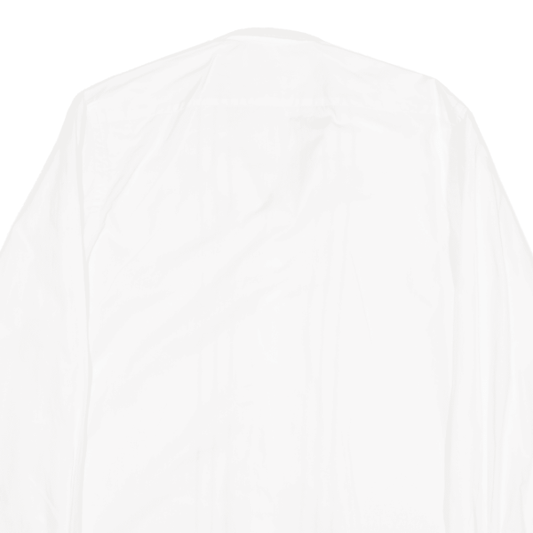 SACHS Plain Shirt White Long Sleeve Mens L Hot on Sale