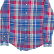 RALPH LAUREN Shirt Blue Check Long Sleeve Boys XL on Sale