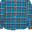 J CREW Shirt Blue Check Long Sleeve Mens M For Sale