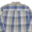 CHAPS RALPH LAUREN Shirt Blue Plaid Long Sleeve Mens XL on Sale