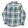 TOMMY HILFIGER Shirt Green Check Long Sleeve Mens S Online