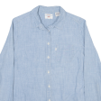 LEVI S Plain Shirt Blue Long Sleeve Womens XS Online