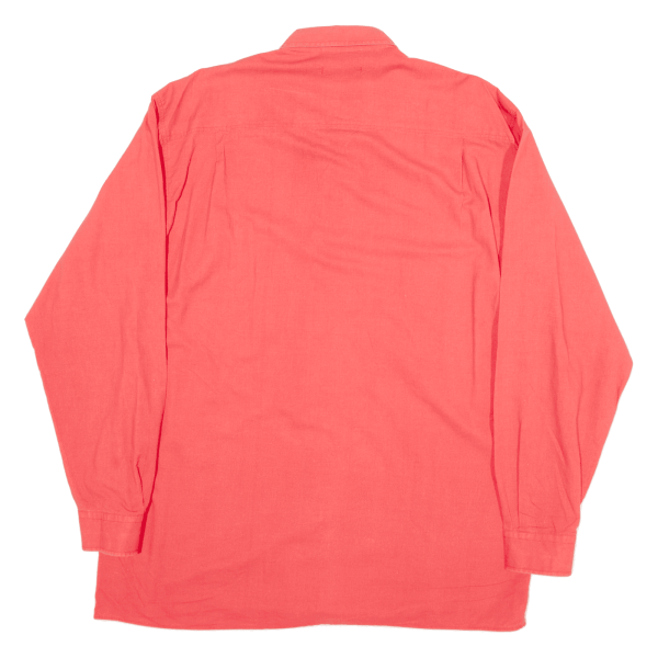 SOUTHERN Plain Shirt Pink Long Sleeve Mens M Online