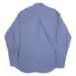 FUEL SPECIAL Plain Shirt Blue Long Sleeve Mens L Online now