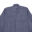 NORTHEAST OUTFITTERS Flannel Shirt Blue Check Long Sleeve Mens XL Hot on Sale