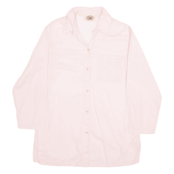 PUSSER S Plain Shirt Pink Long Sleeve Womens XS For Cheap