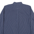 NAUTICA Slim Fit Shirt Blue Pinstripe Long Sleeve Mens L Online Sale