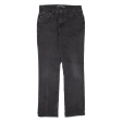 LEVI S 505 Jeans Black Denim Regular Straight Womens W30 L32 Discount