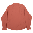 PATAGONIA Plain Shirt Orange Nylon Long Sleeve Womens M Supply