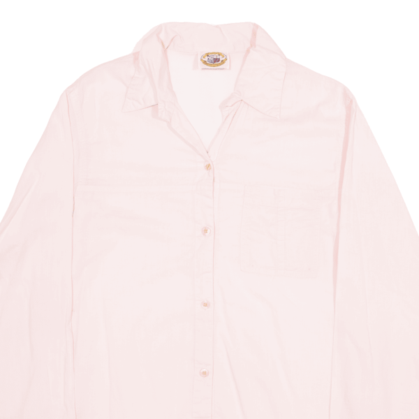 PUSSER S Plain Shirt Pink Long Sleeve Womens XS For Cheap