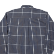 WOOLRICH Shirt Grey Check Long Sleeve Mens L Discount