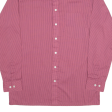 C & A Shirt Pink 90s Striped Long Sleeve Mens M on Sale