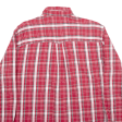 CHAPS RALPH LAUREN Flannel Shirt Red Check Long Sleeve Mens L Supply