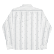 Shirt Grey Striped Long Sleeve Mens M Online now