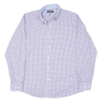 NAUTICA Shirt Purple Plaid Long Sleeve Mens XL Discount