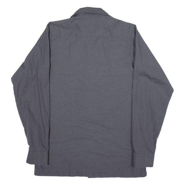 RED KAP Worker Shirt Grey Long Sleeve Mens S Online now