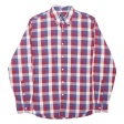 J.CREW Shirt Blue Gingham Long Sleeve Mens L Online Sale