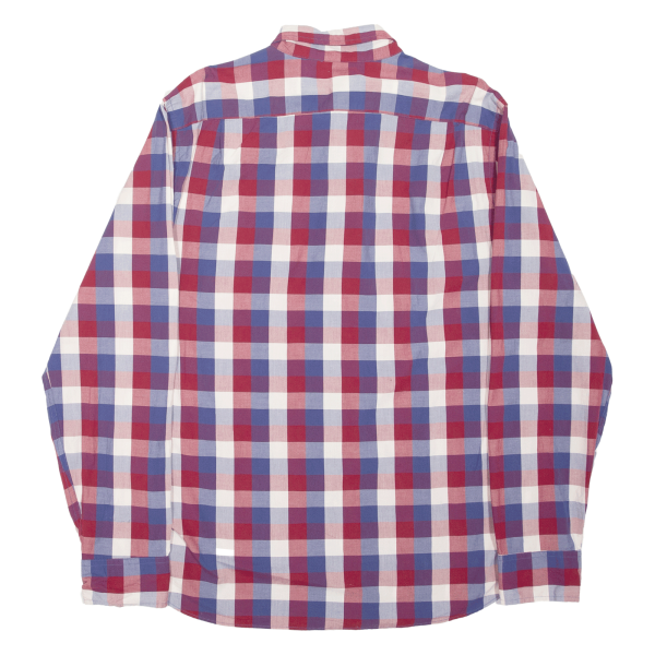 J.CREW Shirt Blue Gingham Long Sleeve Mens L Online Sale