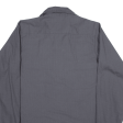 RED KAP Worker Shirt Grey Long Sleeve Mens S Online now