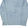 LEVI S Denim Shirt Blue Long Sleeve Mens S Online Sale