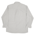 Plain Shirt Grey Long Sleeve Mens M For Discount