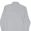 Z ZEGNA Slim Plain Shirt Grey Long Sleeve Mens M Online Sale