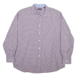 NAUTICA Shirt Blue Check Long Sleeve Mens XL on Sale