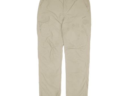 46 NORD Cargo Trousers Beige Regular Straight Womens W30 L31 Online Hot Sale