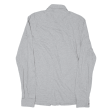 Z ZEGNA Slim Plain Shirt Grey Long Sleeve Mens M Online Sale