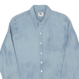 LEVI S Denim Shirt Blue Long Sleeve Mens S Online Sale