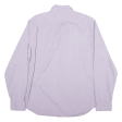 J CREW Plain Shirt Purple Long Sleeve Mens L Fashion