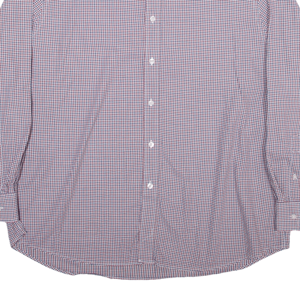 NAUTICA Shirt Blue Check Long Sleeve Mens XL on Sale