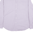 J CREW Plain Shirt Purple Long Sleeve Mens L Fashion