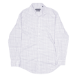 TOMMY HILFIGER Shirt Purple Check Long Sleeve Mens M Hot on Sale