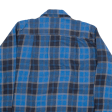 OUT BACK Shirt Beige Check Long Sleeve Mens M Discount