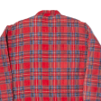 MCGREGOR Insulated Lined Lumberjack Shirt Red 90s Check Long Sleeve Mens L For Sale