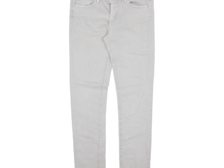 ADRIANO GOLDSCHMIED Jeans Grey Denim Slim Straight Womens W26 L26 on Sale