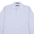 NAUTICA Shirt Blue Check Long Sleeve Mens M For Sale