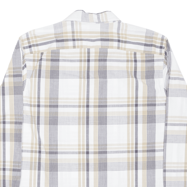 WRANGLER Shirt White Plaid Long Sleeve Mens L For Sale