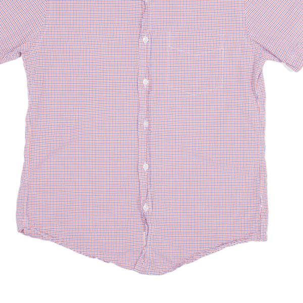 J. CREW Shirt Red Check Short Sleeve Boys M Online now