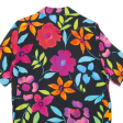 Shirt Black Floral Short Sleeve Womens M Discount