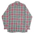 Shirt Red Check Long Sleeve Mens S Cheap