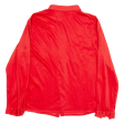 MD Plain Shirt Red Long Sleeve Womens L Online